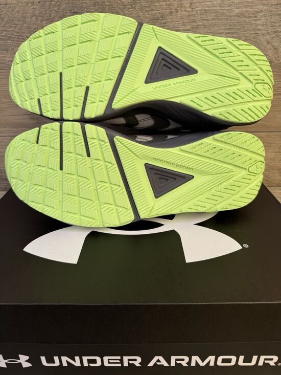 Under Armour UA Charged Commit TR 5 Men’s Size 11 Gray Lime Training Shoes New main image 13